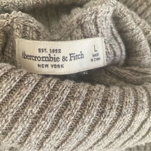 Abercrombie & Fitch sweater dress—marled gray